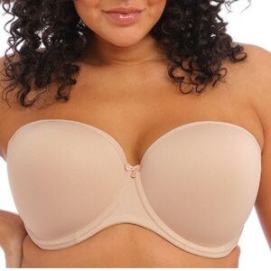 Elomi Smooth Underwired Moulded Strapless Bra - Sahara 36M